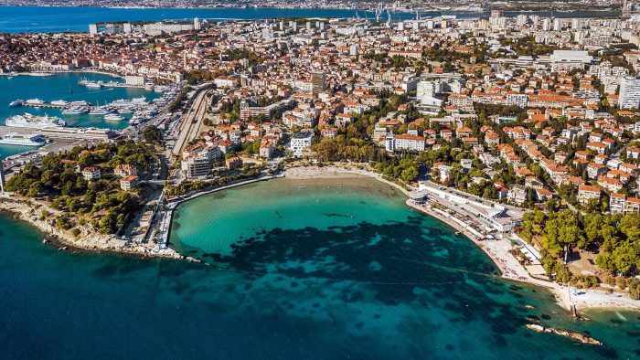 split barcvice najpiekniejsze plaże chorwacja 2022