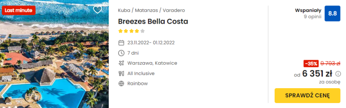 Breezes Bella Costa