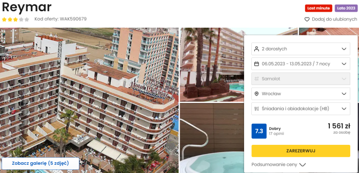 hotel-Reymar-hiszpania-costa-brava