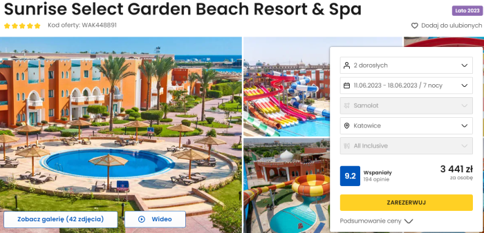 Sunrise Select Garden Beach Resort&Spa