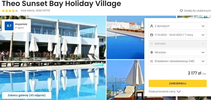 Theo Sunset Bay Holiday Village