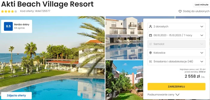 Akti Beach Village Resort Cypr