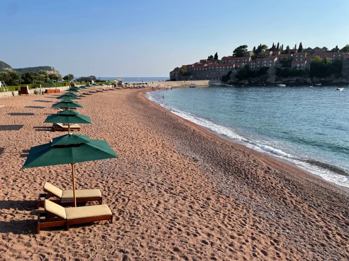 plaża Sveti Stefan czy można wejśc za darmo