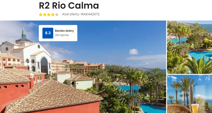 R2 Rio Calma Hiszpania 