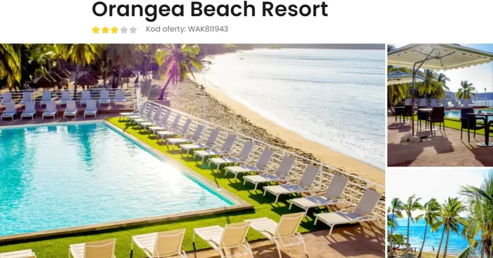 oferta hotelu Orangea Beach Resort na Madagaskarze ceny