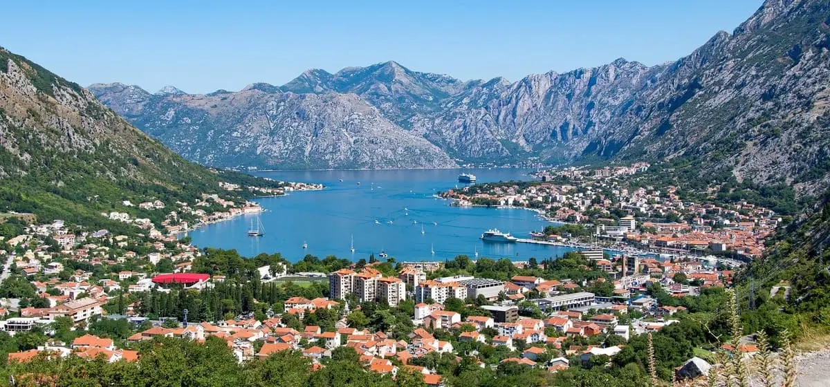 miasto Kotor w Czarnogórze