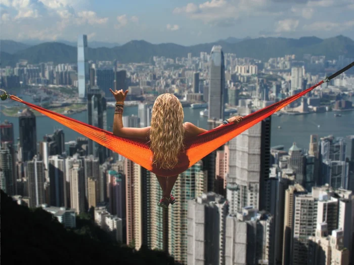 wycieczka do Hongkongu widok na miasto