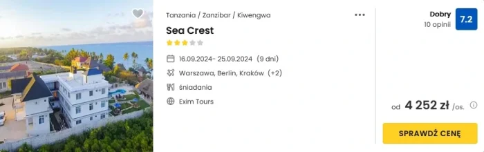 Sea Crest oferta