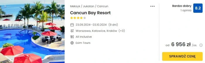 cancun bay Resort oferta