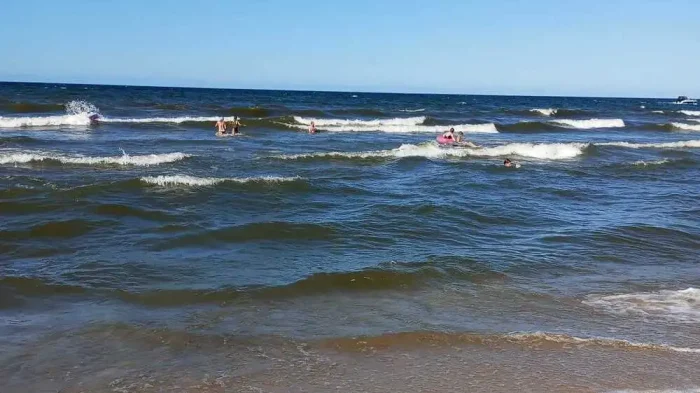 plaża w jantarze na wakacje