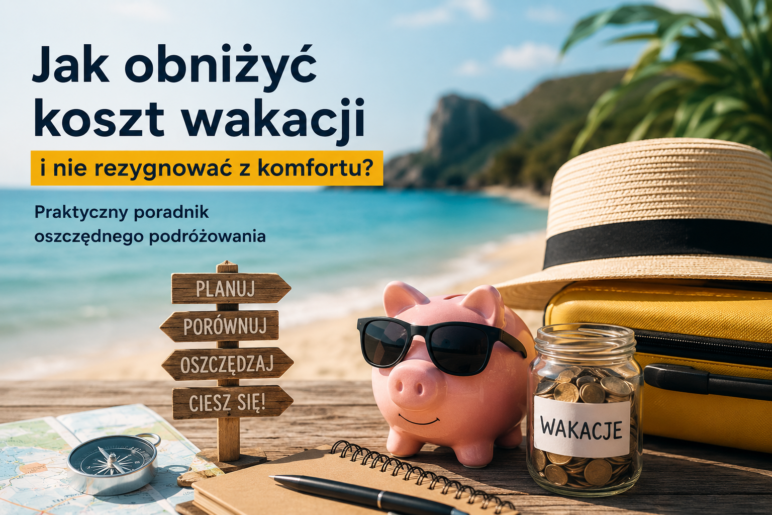 Jak obniżyć koszt wakacji bez rezygnowania z komfortu?